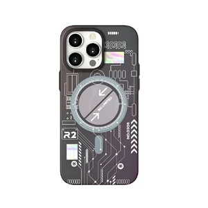 Люминесцентный чехол для iPhone 14 Pro | iLoungeMax Funda MagSafe Black  - Фото 1