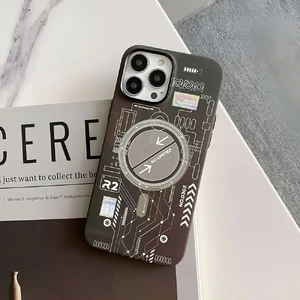 Люминесцентный чехол для iPhone 14 Pro Max | iLoungeMax Funda MagSafe Green - Фото 3