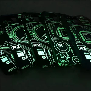 Люминесцентный чехол для iPhone 14 Pro Max | iLoungeMax Funda MagSafe Green - Фото 6