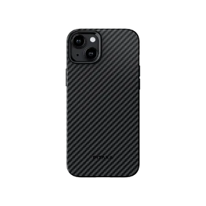 Протиударний чохол Pitaka MagEZ Case Pro 4 Twill 1500D Black/Grey для iPhone 15 KI1501MMP - Фото 1