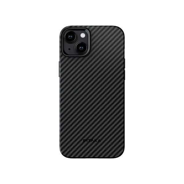 Протиударний чохол Pitaka MagEZ Case Pro 4 Twill 1500D Black/Grey для iPhone 15