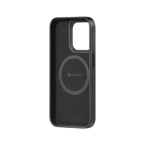 Противоударный чехол Pitaka MagEZ Case Pro 4 Twill 1500D Black/Grey для iPhone 15 Plus - Фото 7