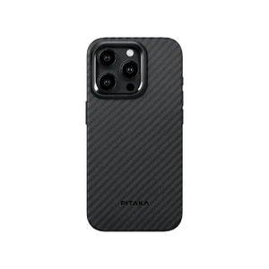 Протиударний чохол Pitaka MagEZ Case Pro 4 Twill 1500D Black/Grey для iPhone 15 Pro