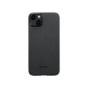 Протиударний чохол Pitaka MagEZ Case 4 Twill 600D Black/Grey для iPhone 15