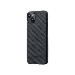 Противоударный чехол с MagSafe Pitaka MagEZ Case 4 Twill 600D Black/Grey для iPhone 15 - Фото 2