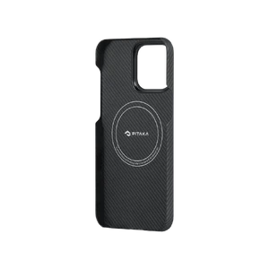 Противоударный чехол Pitaka MagEZ Case 4 Twill 600D Black/Grey для iPhone 15 Plus - Фото 6