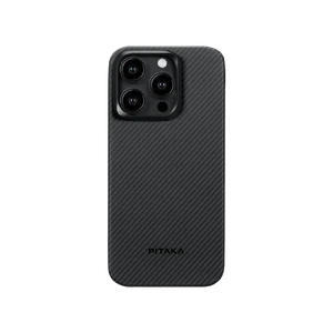 Протиударний чохол Pitaka MagEZ Case 4 Twill 600D Black/Grey для iPhone 15 Pro