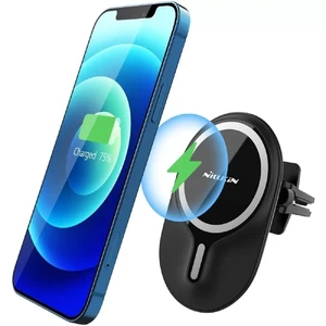 Магнітний автотримач MagSafe зі швидкою бездротовою зарядкою 10W для iPhone | Nillkin MagRoad Magnetic