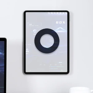 Магнітний тримач (стікер MagSafe) Nillkin SnapHold Plus & SnapLink Plus Gray для планшета/iPad  - Фото 4
