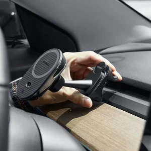 Магнитный автодержатель Pitaka MagEZ Car Mount Pro 2 MagSafe для Tesla Model 3/Y - Фото 5