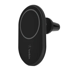 Магнітний автотримач із бездротовою зарядкою MagSafe Belkin BOOST↑CHARGE™ 10W для iPhone 14 | 13 | 12 - Фото 3