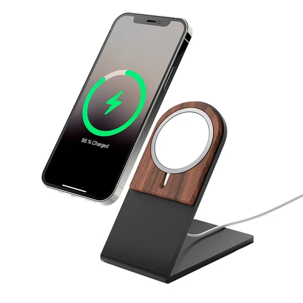 Підставка для заряджання Magsafe Charging Stand Walnut для iPhone 14 | 13 | 12 у Хмельницькому