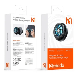 Зарядний магнітний радіатор із охолодженням MagSafe Mcdodo Magnetic Radiator Cooling 15W для iPhone 15 | 14 | 13 | 12 - Фото 3