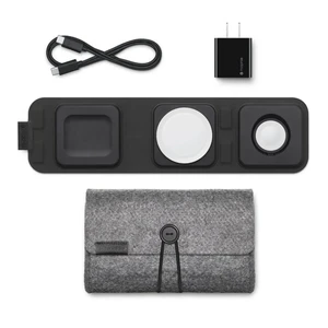 Док-станція mophie 3-in-1 Travel Charger MagSafe для iPhone | Apple Watch | AirPods - Фото 4