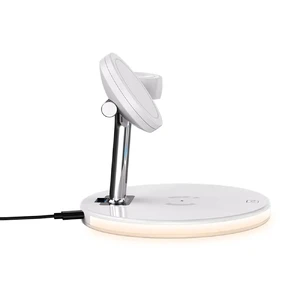 Док-станція MagSafe iLoungeMax Magnetic Wireless Charger 3 in 1 White для iPhone | Apple Watch | AirPods - Фото 2