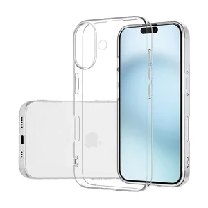 Тонкий прозорий TPU чохол iLoungeMax Silicone для iPhone 16