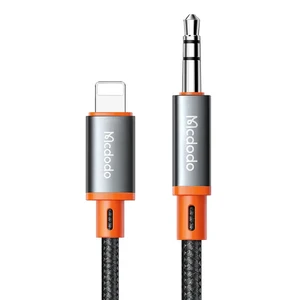 Адаптер (перехідник) Mcdodo Digital Audio Coiled Lightning to DC3.5 (1.2 m)