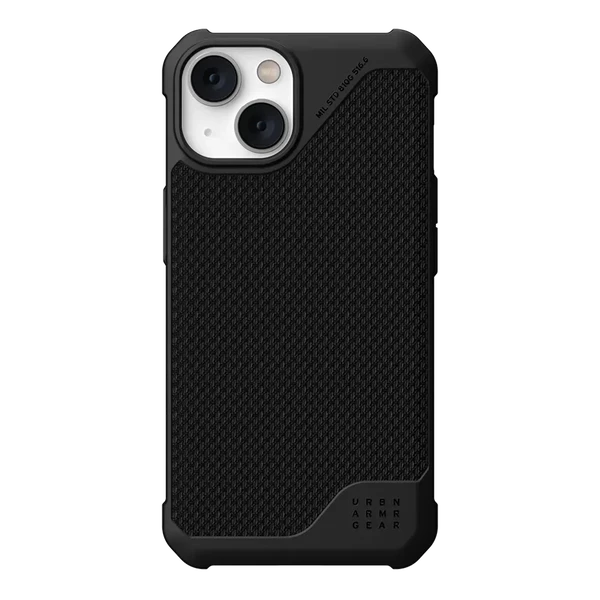 Протиударний чохол UAG Metropolis LT для MagSafe Series Kevlar Black для iPhone 14 Plus в Харкові