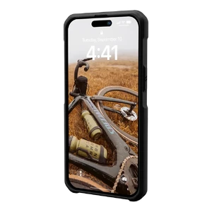 Противоударный чехол UAG Metropolis LT for MagSafe Series Kevlar Black для iPhone 14 Pro - Фото 3