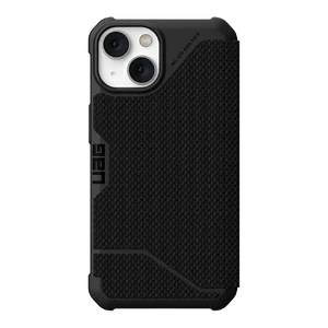 Чехол-книжка UAG Metropolis Series Kevlar Black для iPhone 14 | 13