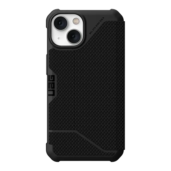 Чехол-книжка UAG Metropolis Series Kevlar Black для iPhone 14 | 13 в Черкассах