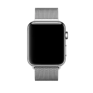 Ремешок URVOI Milanese Loop Silver для Apple Watch Ultra 49mm | 45mm | 44mm | 42mm - Фото 2