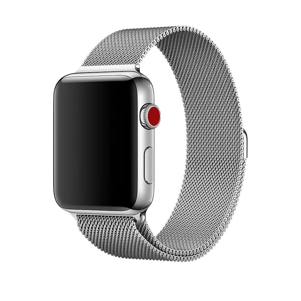 Ремінець URVOI Milanese Loop Silver для Apple Watch Ultra 49mm | 45mm | 44mm | 42mm в Ужгороді