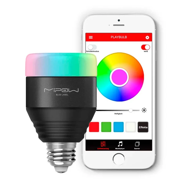 Умная LED-лампочка MiPow PlayBulb BTL201 Black