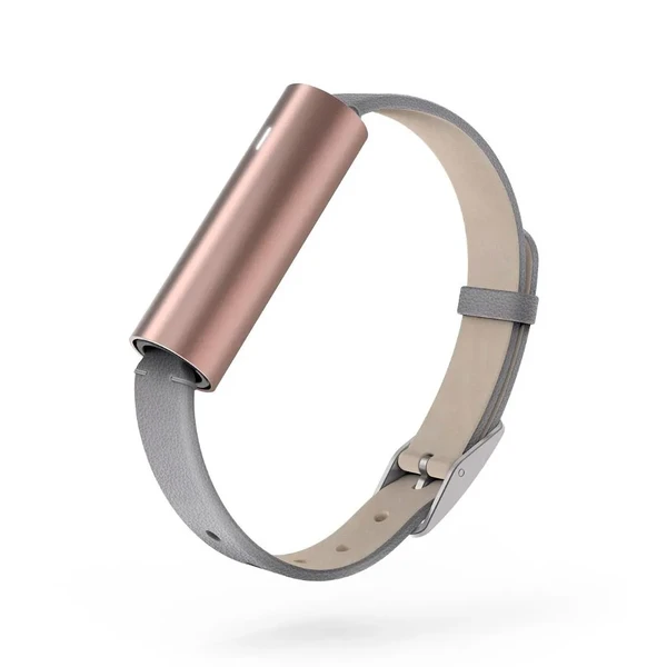 Фітнес-браслет Misfit Ray Rose Gold | Gray Leather Band