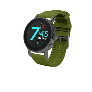 Смарт-часы Misfit Vapor X 42mm Gunmetal с зеленым силиконовым ремешком