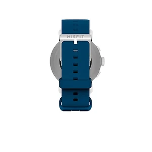Смарт-годинник Misfit Vapor X 42mm Stainless Steel з синім силіконовим ремінцем - Фото 3