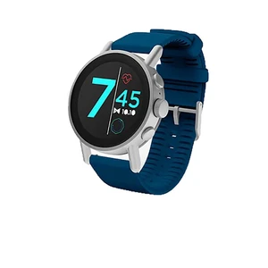 Смарт-годинник Misfit Vapor X 42mm Stainless Steel з синім силіконовим ремінцем MIS7303 - Фото 1