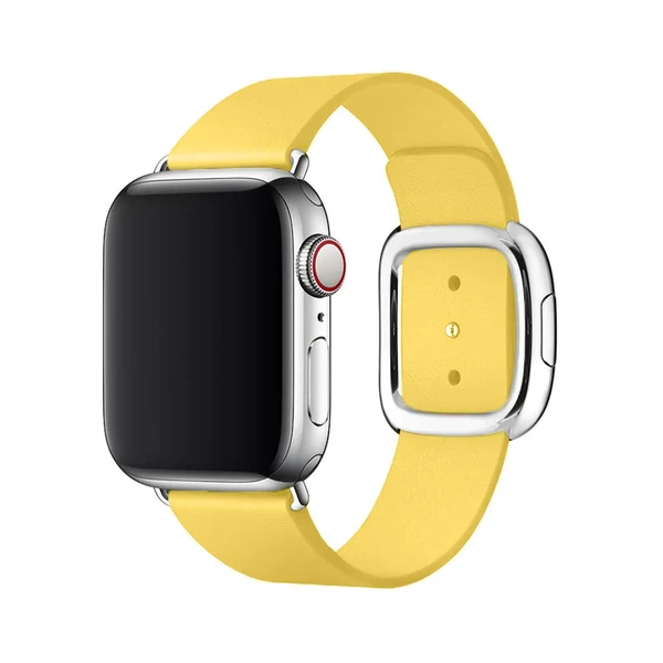 Ремешок iLoungeMax Modern Buckle Yellow для Apple Watch Ultra 49mm | 45mm | 44mm | 42mm  OEM в Тернополе