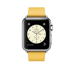 Ремінець iLoungeMax Modern Buckle Yellow для Apple Watch Ultra 49mm | 45mm | 44mm | 42mm  OEM - Фото 2
