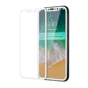 Защитное стекло Mofi Full Cover Glass White для iPhone 11 Pro | X | XS - Фото 3