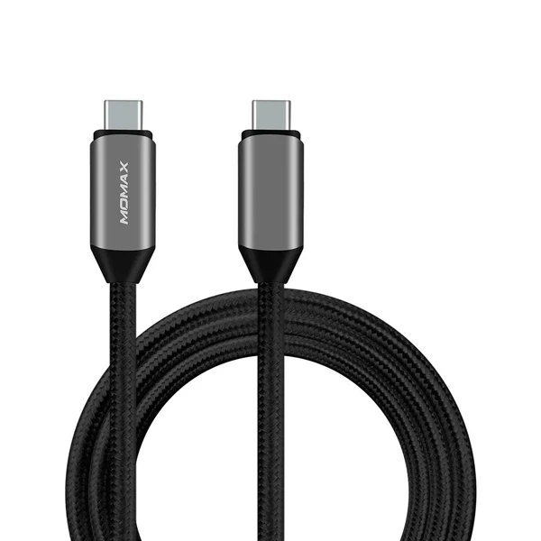 Нейлоновий кабель Momax Elite Link Black USB Type-C 1m в Чернівцях