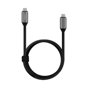Нейлоновый кабель Momax Elite Link Black USB Type-C 1m - Фото 2