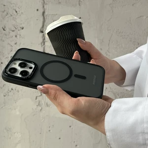 Защитный чехол Momax Hybrid Magnetic Protective Case MagSafe Black для iPhone 14 Pro Max - Фото 4