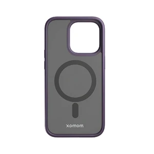 Защитный чехол Momax Hybrid Magnetic Protective Case MagSafe Purple для iPhone 14 Pro - Фото 2