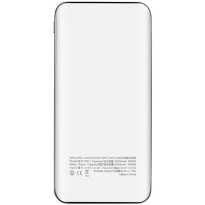 Повербанк с беспроводной зарядкой Momax iPower AIR 10000mAh White - Фото 3