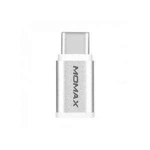 Перехідник Momax Micro USB to USB Type-C Adapter Silver