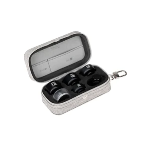 Универсальный объектив Momax X-Lens Pro Set 4 in 1 Premium Lens Kit Silver - Фото 3