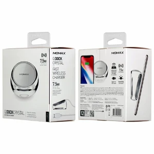 Беспроводная зарядка MOMAX Q.Dock Crystal 7.5W - Фото 7