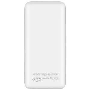 Повербанк з бездротовою зарядкою Momax Q.Power 2X White 20000mAh - Фото 3
