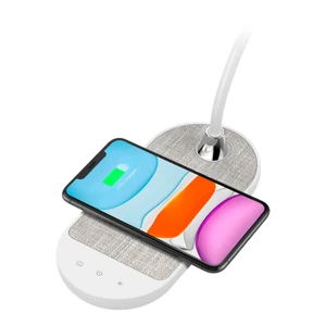 Настольная светодиодная лампа Momax Q.Led Flex Mini с беспроводной зарядкой (10W) - Фото 3