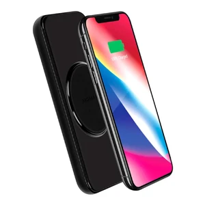 Повербанк с беспроводной зарядкой Momax Q.Power 3 10000mAh 3-in-1 Black - Фото 2