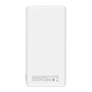 Повербанк с беспроводной зарядкой Momax Q.Power Slim 5000mAh White - Фото 2