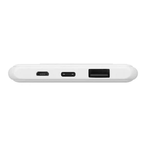 Повербанк с беспроводной зарядкой Momax Q.Power Slim 5000mAh White - Фото 6