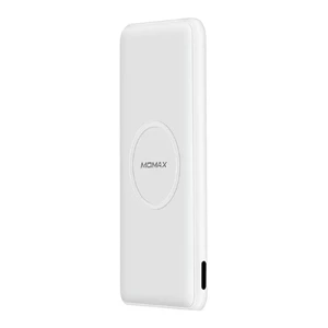 Повербанк с беспроводной зарядкой Momax Q.Power Slim 5000mAh White - Фото 3