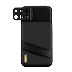 Чохол з об'єктивами Momax X-Lens 6-in-1 Black для iPhone XS Max - Фото 3